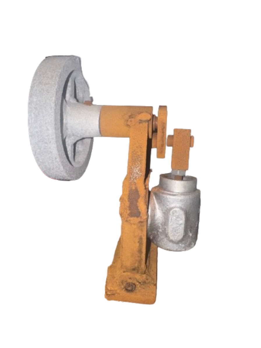 Piston engine model with flywheel